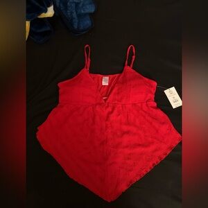 Junior’s No Boundaries size XXL (19) sexy, flowy, figure flattering tank NWT